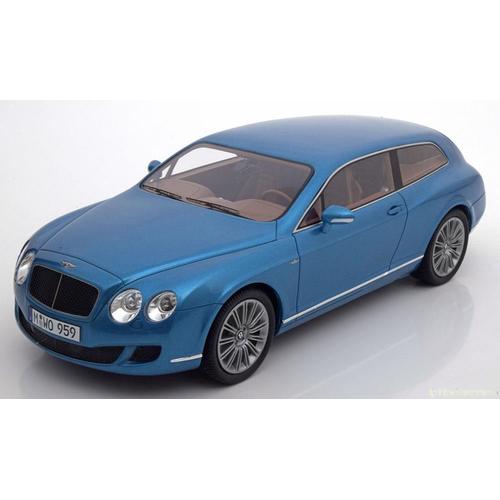 Bentley Continental Flying Star Touring Bleu Métal 1/18 Neuf Box-Bos-Models