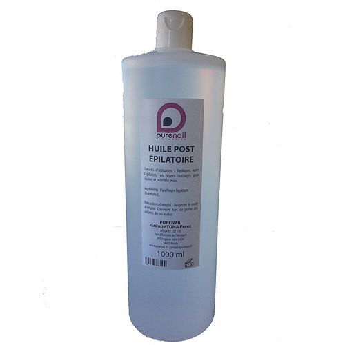 Huile Post Épilatoire Professionnelle 1 Litre - Adoucir Et Soulager La Peau Purewax By Purenail 
