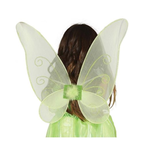 Ailes De Fée Papillon Vert De 46 Cm (Taille Unique Enfants)