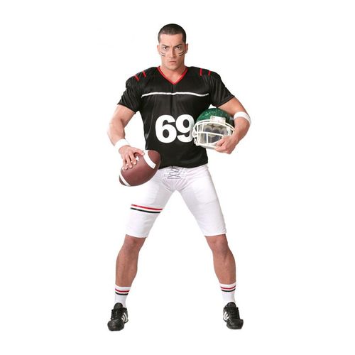 Déguisement Joueur De Football Américain Rugby Adultes (Taille M)