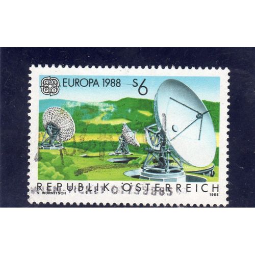 Timbre-Poste DAutriche (Europa 1988)