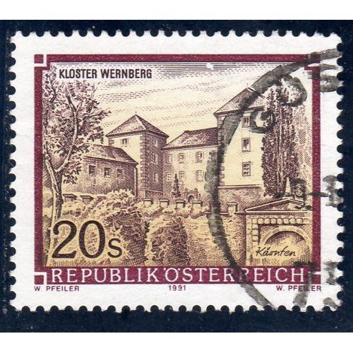 Timbre-Poste DAutriche (Couvent Des SUrs Missionnaires À Wernberg)