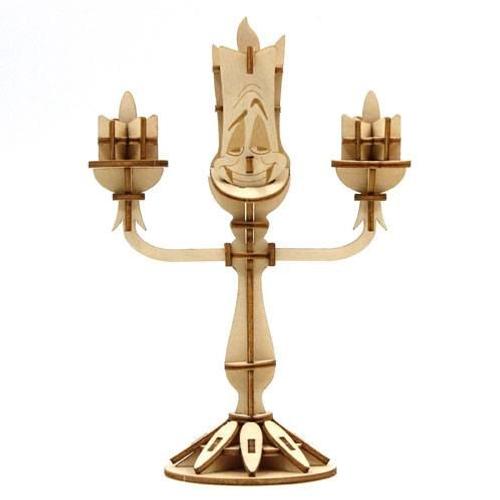 La Belle Et La Bête Maquette Incredibuilds 3d Lumière *Anglais*