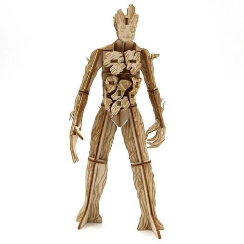 Les Gardiens De La Galaxie Maquette Incredibuilds 3d Groot *Anglais*