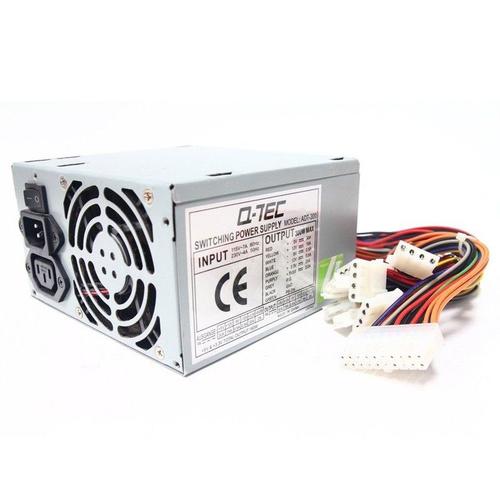 Alimentation PC Q-TEC ADT-300 13233 C3374-2 300W 115-230V Molex Power Supply