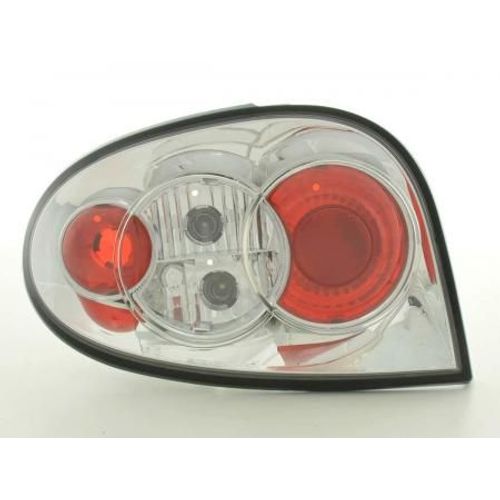 Feux Arrieres Pour Renault Megane 3-Portes (Type Da,Ba,La,Ka,Ea) Annee 96-98, Chrome