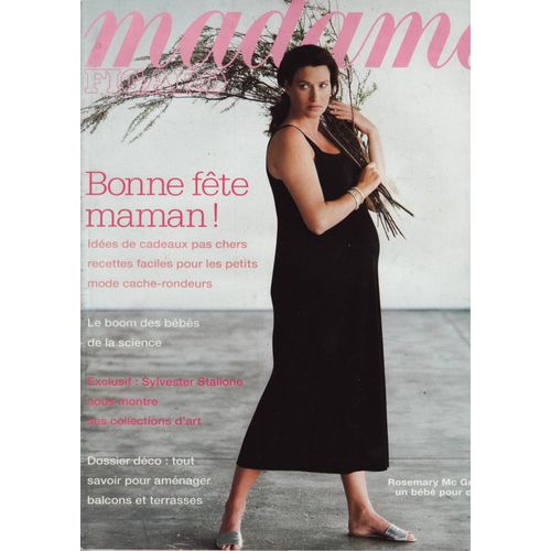 Madame Figaro / 27-05-1995 N°15791 : Sylvester Stallone (5p) - Marc Lavoine (2p) Jeanne Moreau (2p)