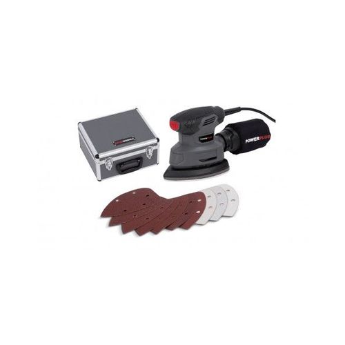 Powerplus Set ponceuse à main 140W POWESET5