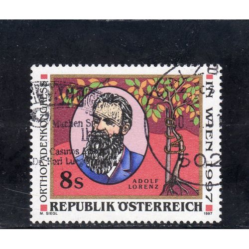 Timbre-Poste DAutriche (Congrès DOrthopédie À Vienne)
