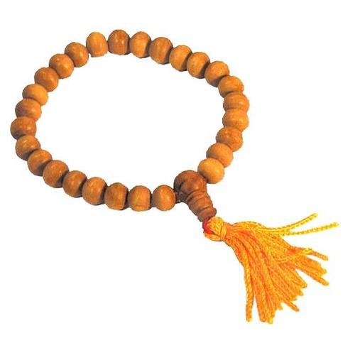 Bracelet Mala - Perles En Bois De Santal