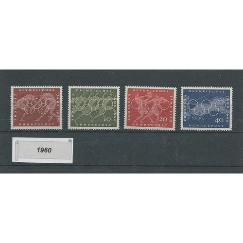 Allemagne - 1960 - Jeux Olympiques - Ref. 23.