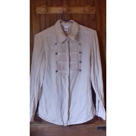 Chemise Anne Weyburn Coton 38 Marron