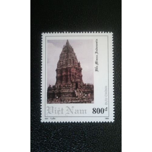 Timbre Vietnam Yt 1414 Temple De Misnu - Indonésie 1993