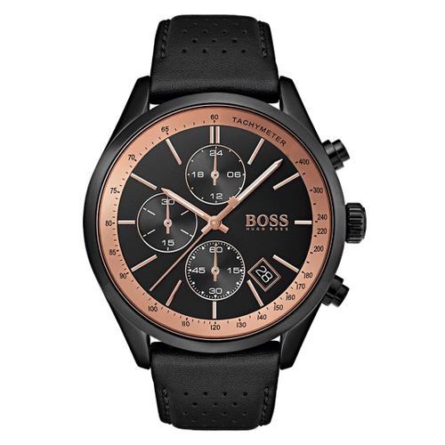 Hugo Boss Montre Noir Chronographe Hommes Grand Prix 1513550