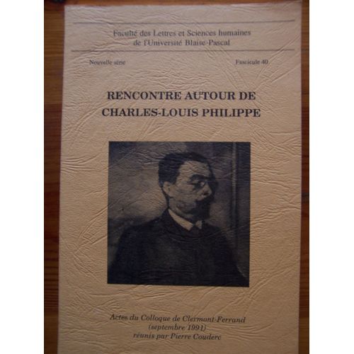 Rencontre Autour De Charles-Louis Philippe
