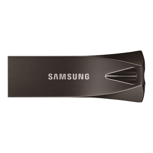 Samsung BAR Plus MUF-64BE4 - Clé USB - 64 Go - USB 3.1 Gen 1 - gris titan