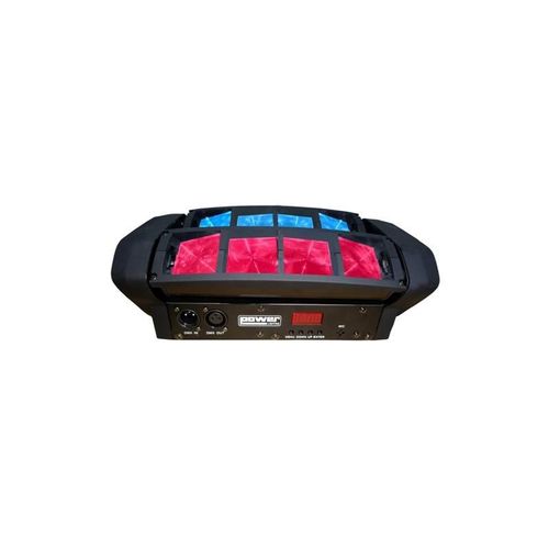 SPIDER POCKET QUAD - Powerlighting effet à led 8 x 12W Cree QUAD
