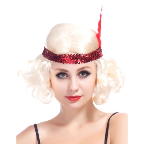 Perruque Blonde Charleston Femme - 79944 - Taille Unique - Port 0¿