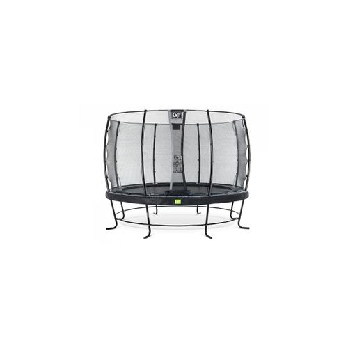 Trampoline Exit Elegant 366 Noir + Filet De Securite Economy