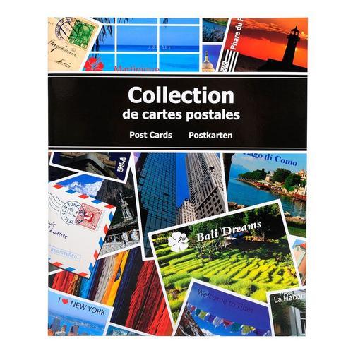 Exacompta Album De Collection Pour 200 Cartes Postales 20x25,5 Cm