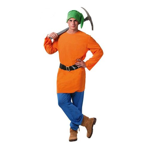 Déguisement Petit Nain Orange Pour Homme (Taille L)