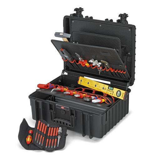 Knipex Mallette à outils « Robust34 » Électricien 26 outils - 00 21 36