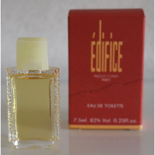 Miniature De Parfum : Edifice De Paolo Conti - Eau De Toilette