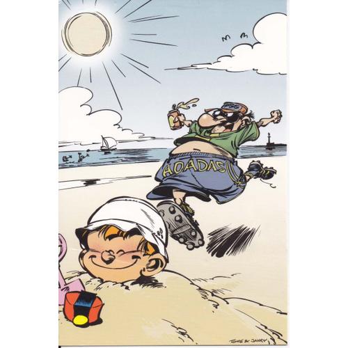 Carte Postale Spirou : Le Petit Spirou ( Tome, Janry )