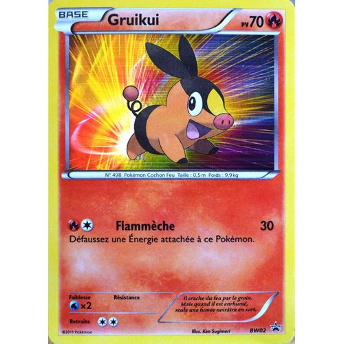 Carte Pokémon Bw02 Gruikui 70 Pv - Holo