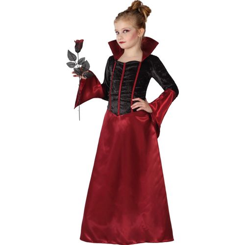 Déguisement Vampire Rouge Et Noir Fille Halloween - 70939 - 3 À 4 Ans - Port 0¿