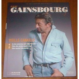 Collection Signé Serge Gainsbourg " Vieillecanaille " Livre + Cd