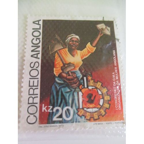 Timbre Angolais 20kz " Correios Angola