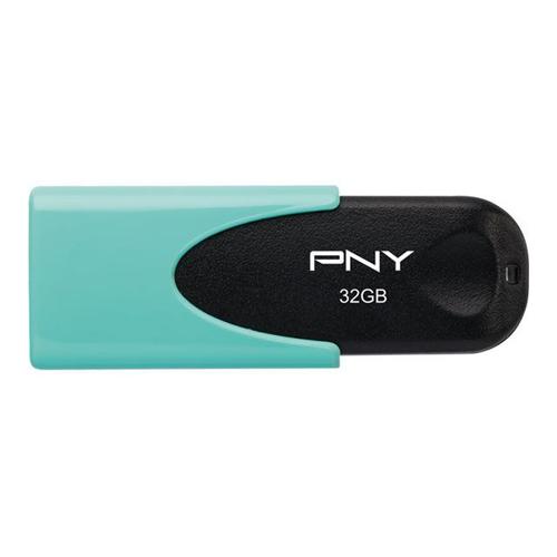 PNY Attaché 4 - Clé USB - 32 Go - USB 2.0 - eau pastel