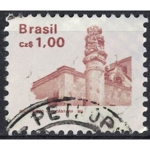 Brésil 1988 Oblitéré Used Héritage Architectural