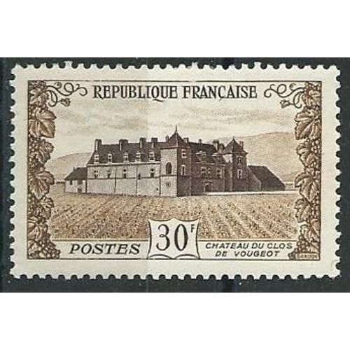 4ème Centenaire Du Chateau Du Clos Vougeot Avec Trace De Charnière* 1951 N° 913