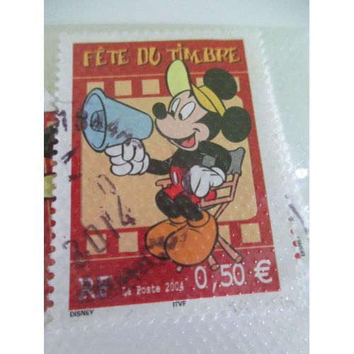 Timbre Mickey " Fête Du Timbre " 0,50 Euros