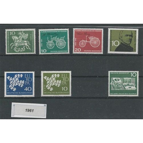 Allemagne - 1961 - Sujets Divers - Ref. 26.