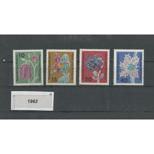 Allemagne - 1963 - Flore & Philatelie. Ref. 16.