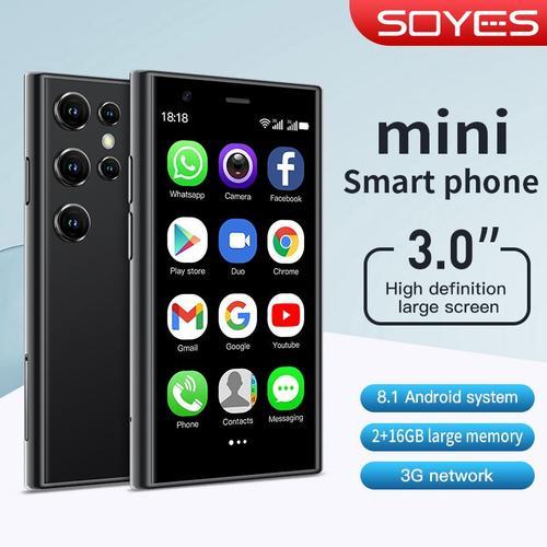 SOYES-Mini Smartphone S23 Pro Téléphone Portable Android 8.1 Touriste Epi3.0 HD Batterie 1000mAh WIFI Bluetooth 3G Petit 2 Go + 16 Go