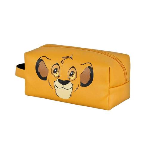 Trousse de Toilette Brick PLUS - Disney Roi Lion Face - Jaune - Taille Unique