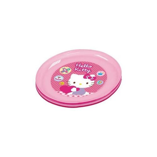 Lot De 4 Assiettes Hello Kitty En Mélamine