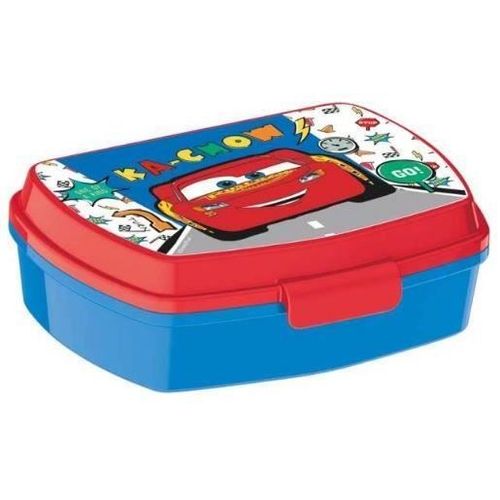 Disney Boîte À Lunch Cars 3 Junior 17 X 14 Cm Bleu/Rouge