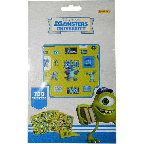 Panini Monster Université Autocollant Livre