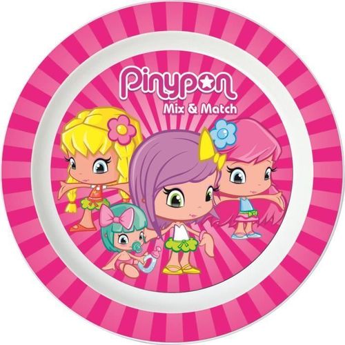 Assiette Pinypon En Mélamine