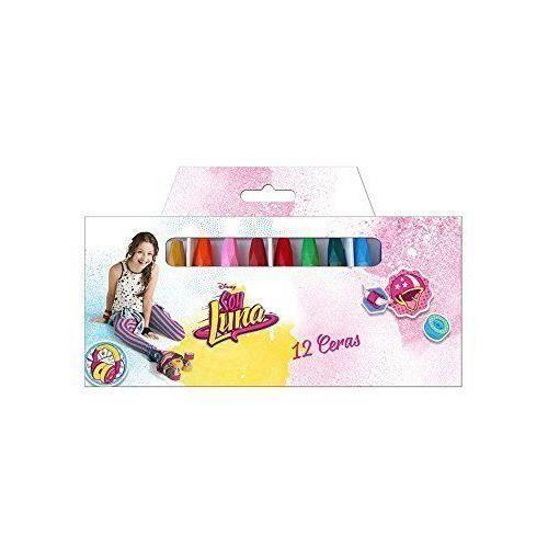 12 Crayons De Cire Soy Luna Disney