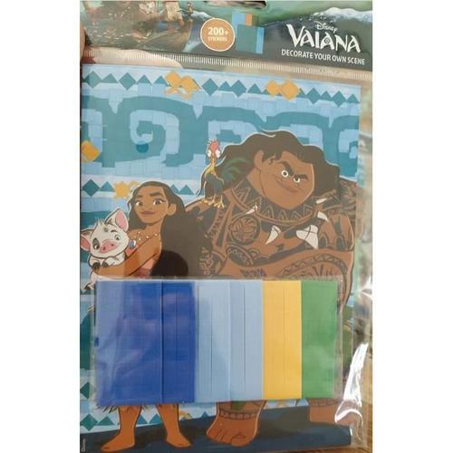 Jouet Créatif - Disney Vaiana - Mosaique Vaiana Disney - Multicolore - 14x19 Cm - A Partir De 4 Ans