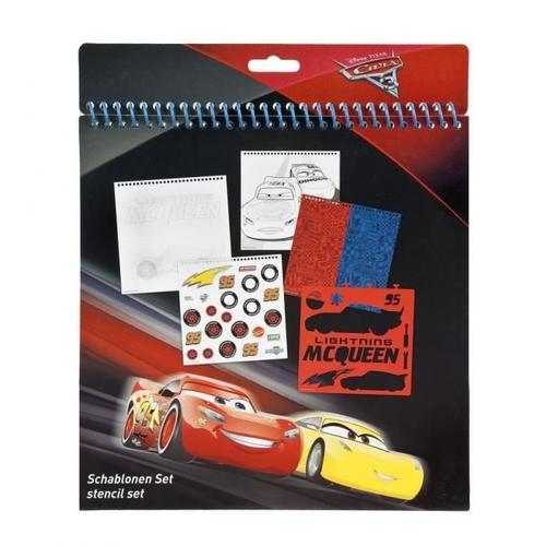 Set De Pochoirs Cars Disney - Disney - Jouet Créatif - 32 Pièces - Pour Enfant De 3 Ans Et Plus