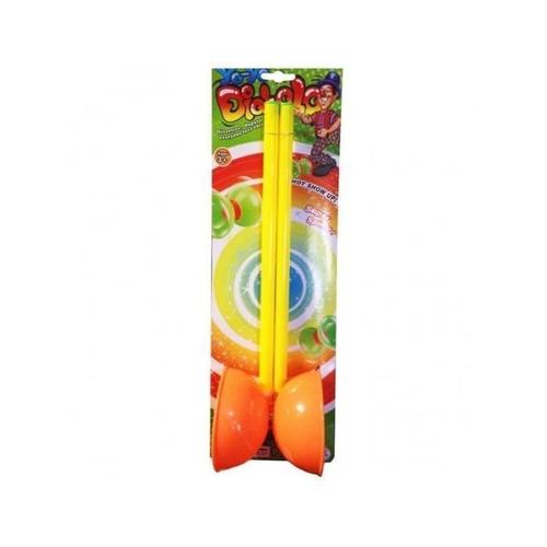 Jeu Diabolo - Marque - 30 Cm - Orange - Mixte - Enfant