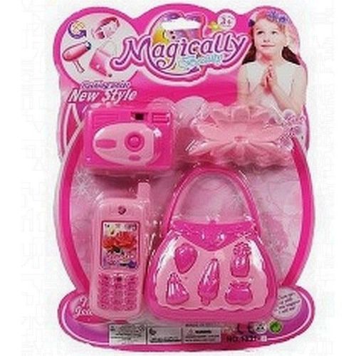 Set De Beauté Pour Enfant - Girl - 4 Accessoires - Rose - A Partir De 3 Ans