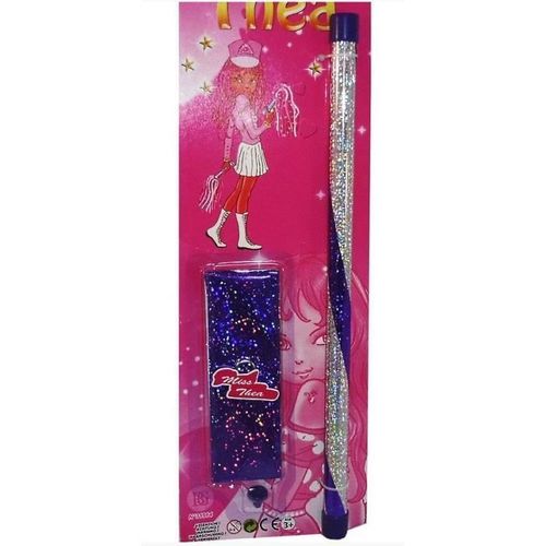 Bâton De Grs Gym 37 Cm Jouet Ruban Baguette - Marque Bg - Rose - Pour Enfant À Partir De 3 Ans
